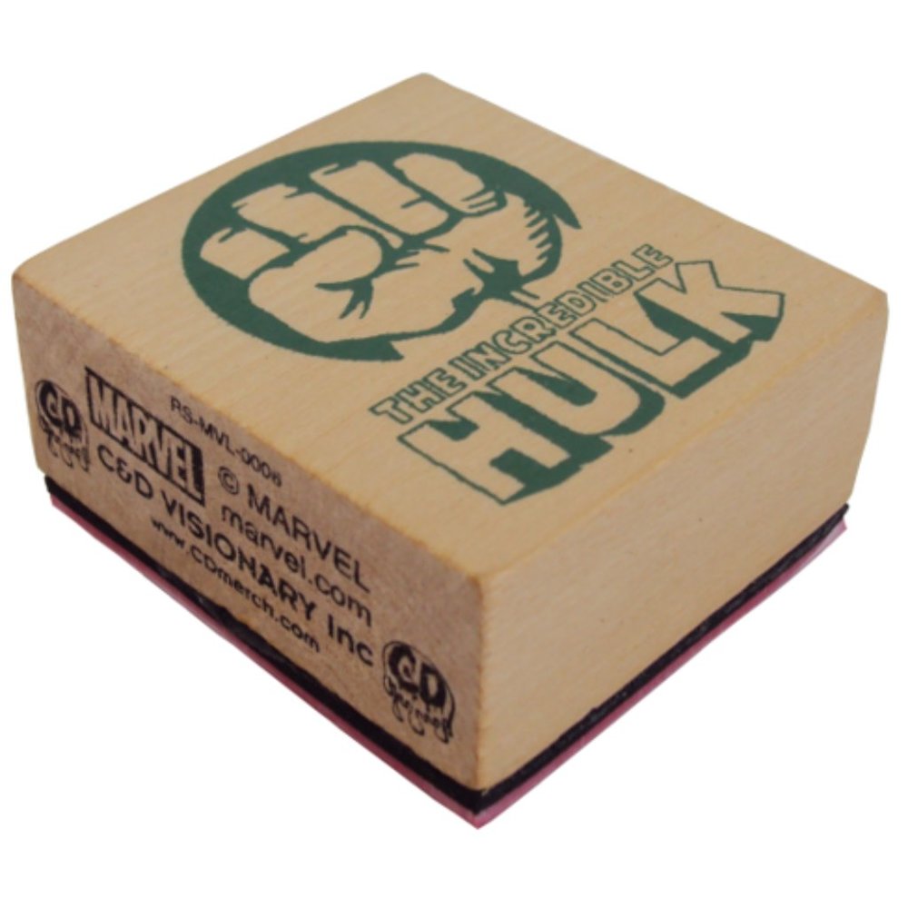 The Incredible Hulk - Marvel - 2" Rubber Stamp